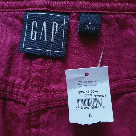 GAP Corduroy pink skirt size 6 - Picture 2 of 2